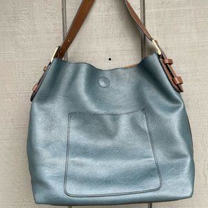 Joy Susan Classic Leather Hobo Bag